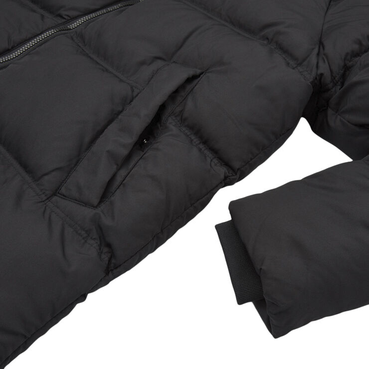 MCKINLEY Sami II Long Puffa Vinterjakke Sort