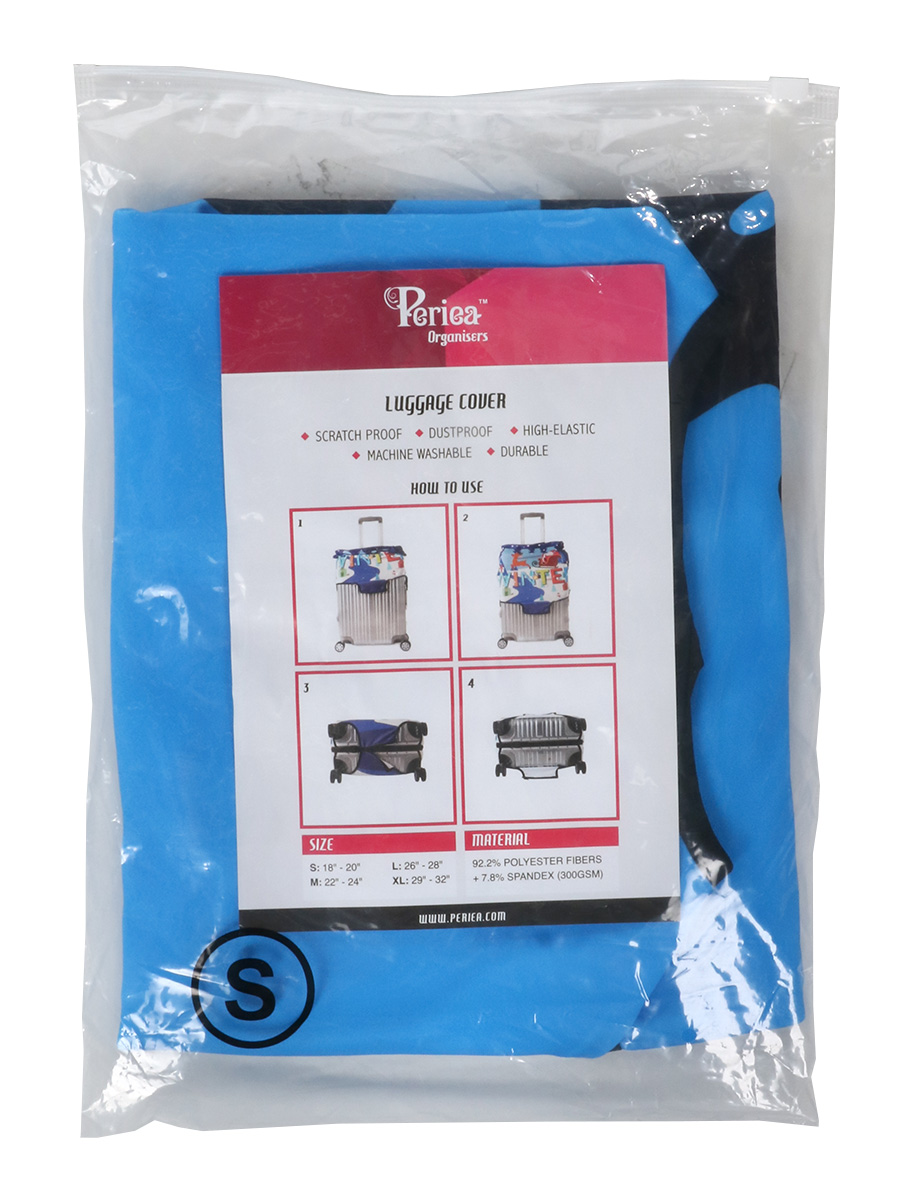 Housse de valise Periea Blue Lady S