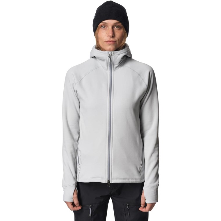 Houdini W'S Power Houdi Glacier Gray