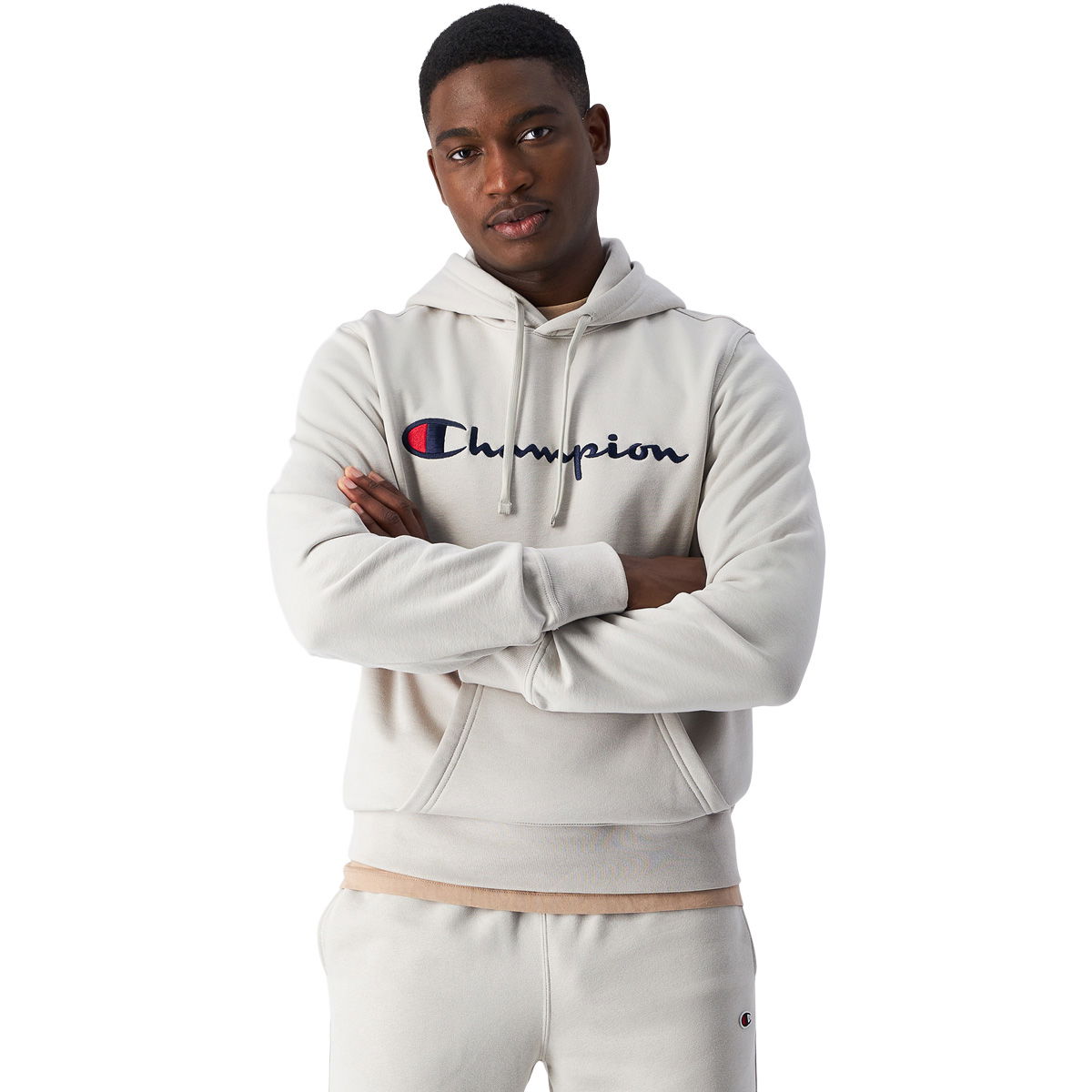 Champion Script Logo Hættetrøje Herre