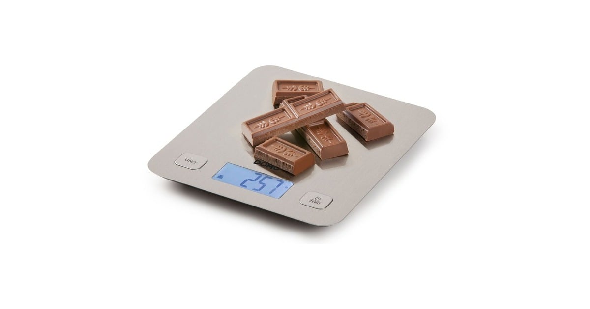 DomoDO9239W Keukenweegschaal Prestige XL  (Roestvrij staal)