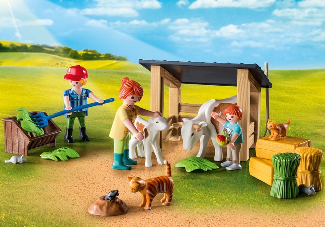 Playmobil® Konstruktions-Spielset »Bauernhaus  (71248), Country« teilweise aus recyceltem Material; Made in Germany