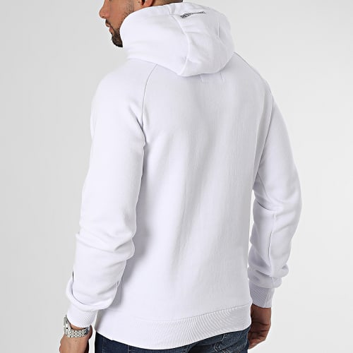 Sweat Capuche Blanc