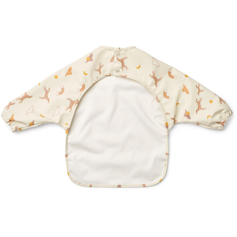 Køb LIEWOOD Dream / Ecru Merle Printed Cape Forklæde