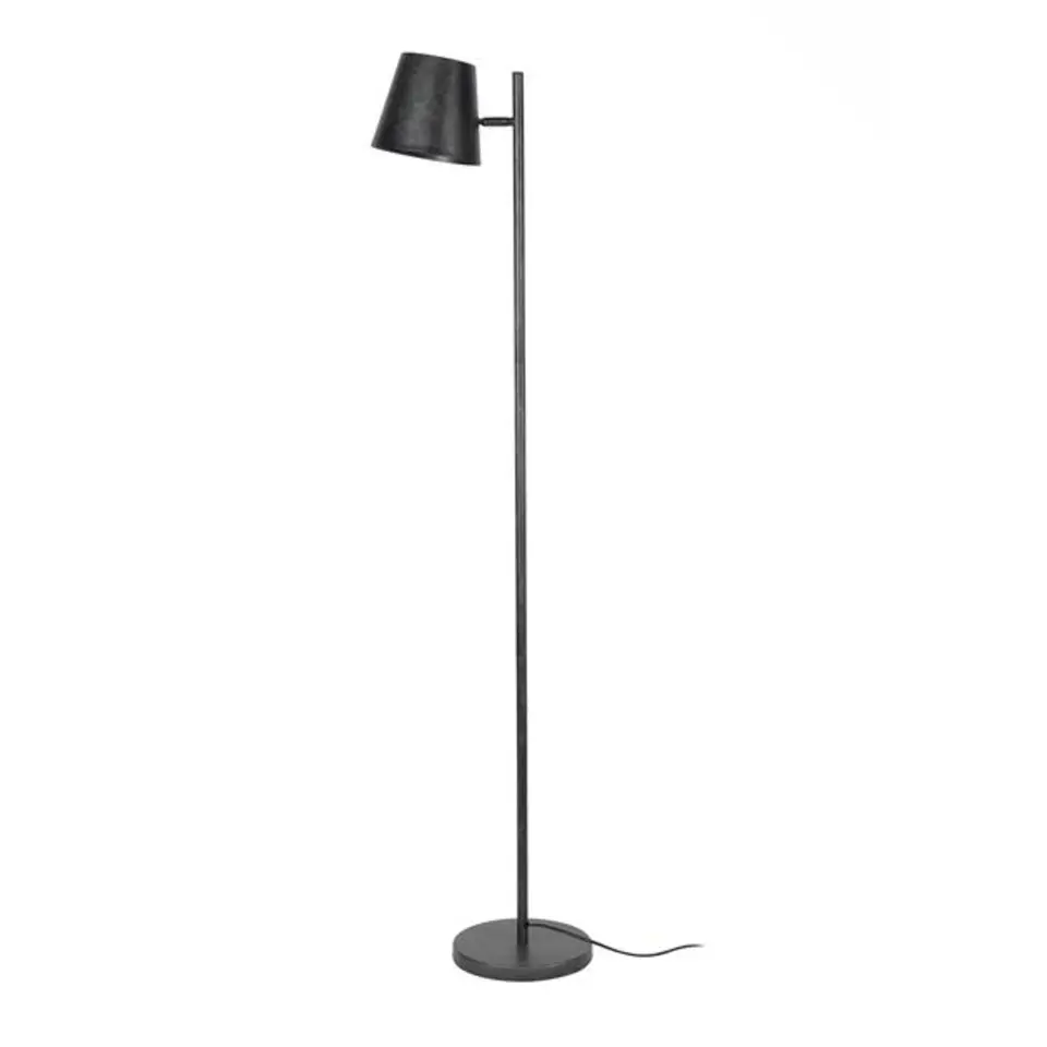 Industriële vloerlamp Sienna metaal antraciet - 157x37x157 cm - Metaal - Grijs