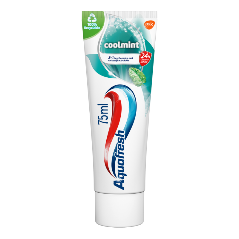 Aquafresh Cool Mint Tandpasta Voor Gezonde Tanden 75 ML