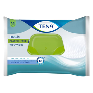 TENA Proskin Plastic Free Wet Wipes 48ST