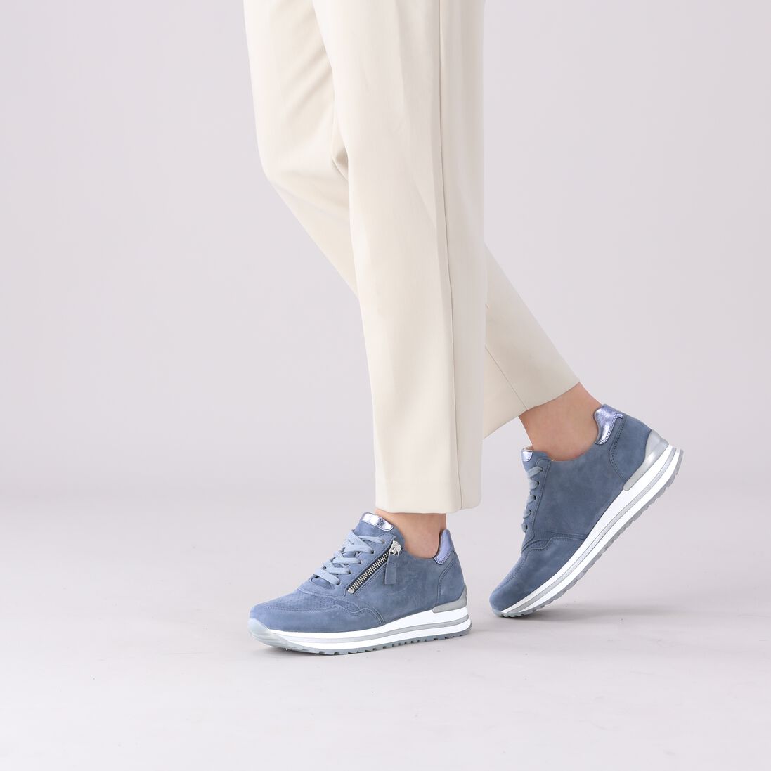GABOR blauwe gabor lage sneakers 528