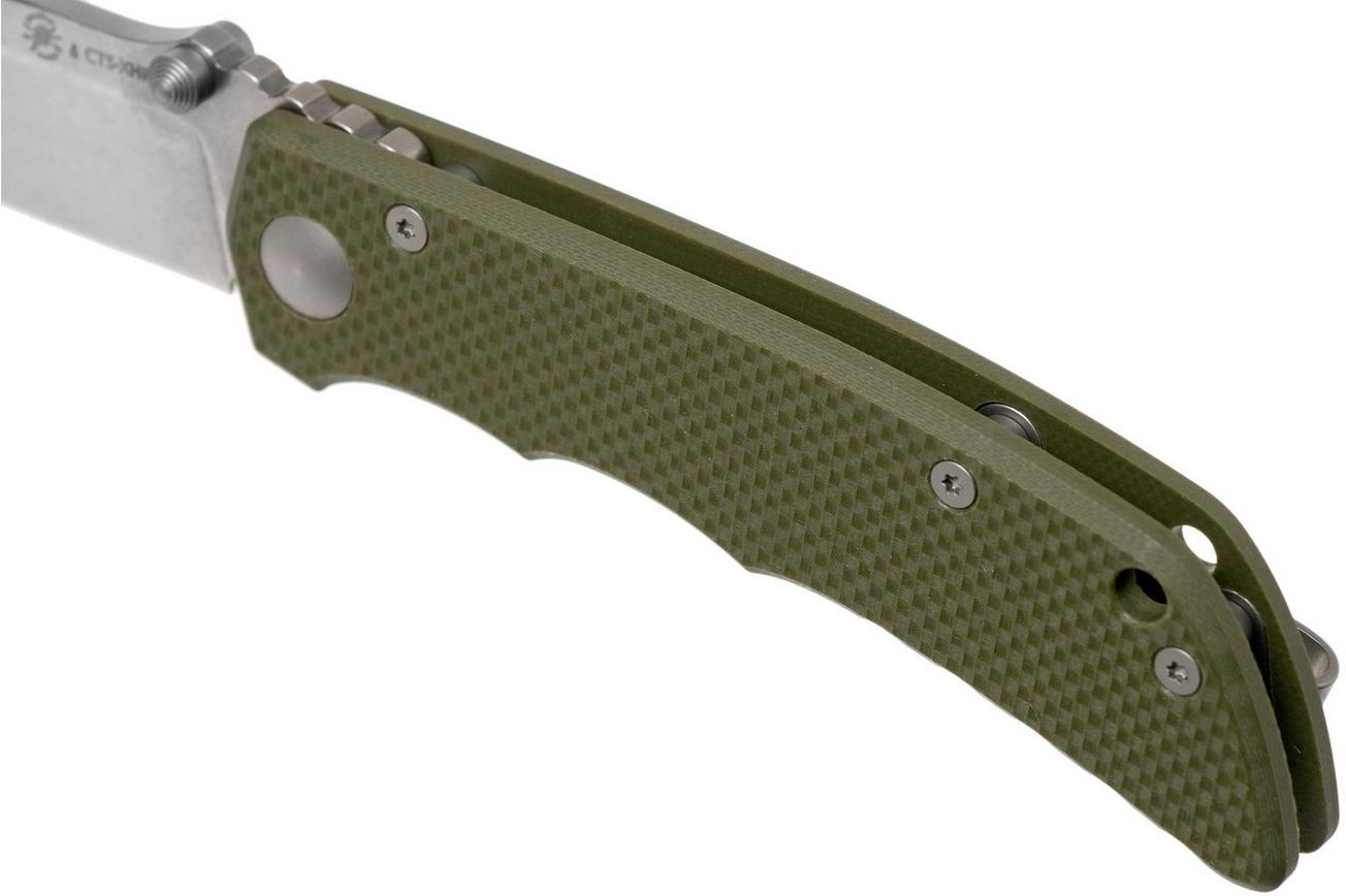 Spartan Blades Talos SFBL7GR Green G10 zakmes, Bill Harsey design