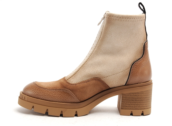 Hispanitas boots bottine talons femme hi222372 beige