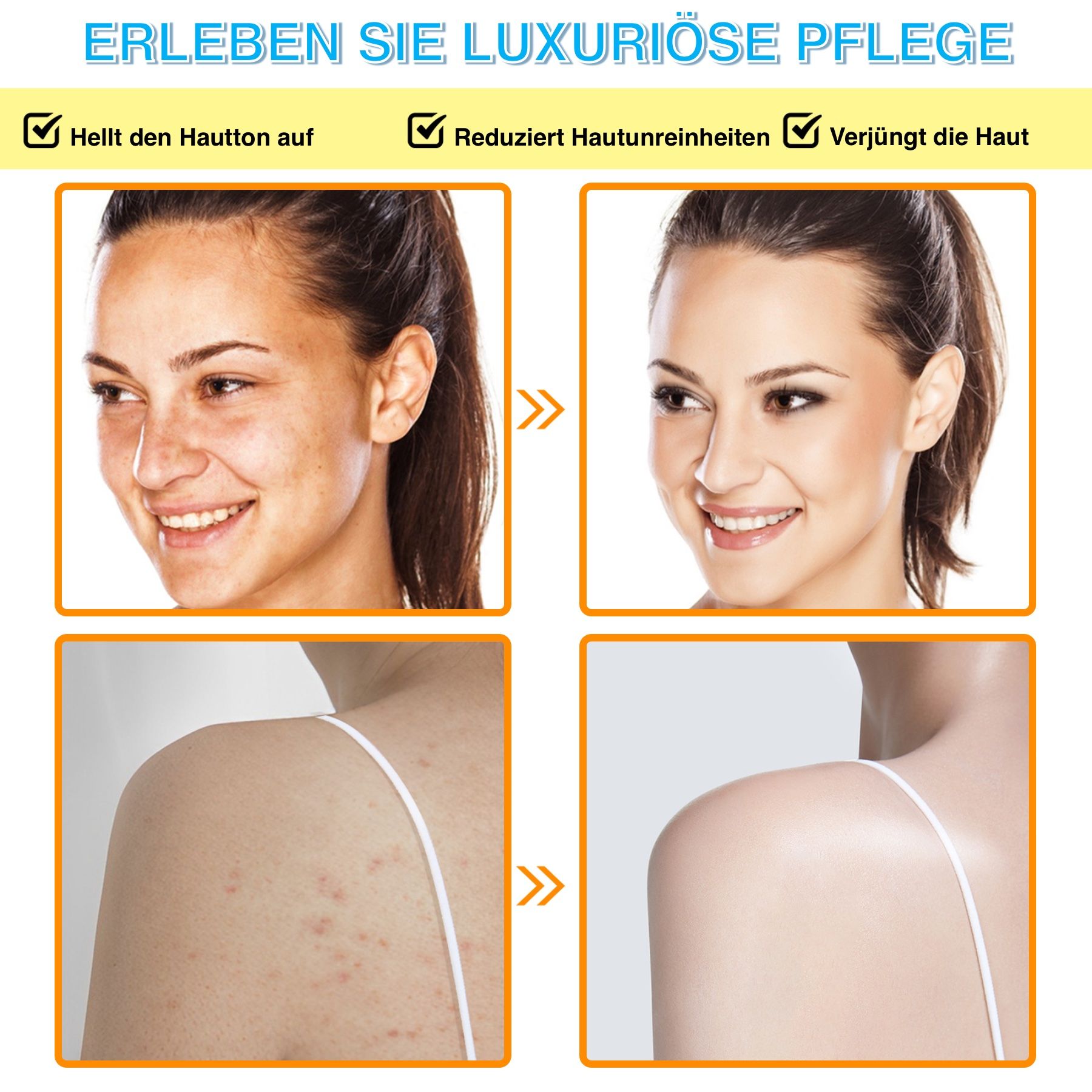 P-Beauty Gesichtseinigungs-Set Kurkuma Seife und Reinigungspads
