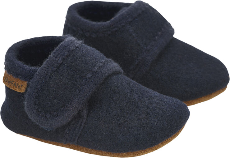 En Fant Baby Wool slippers Navy