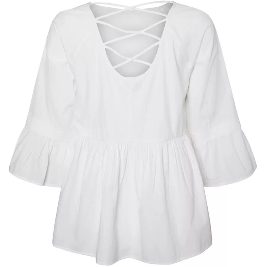 mama licious Umstandsshirt MLLIVA Bright White