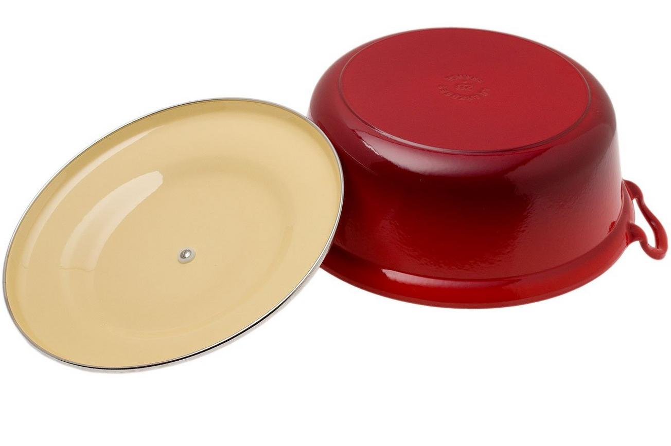 Le Creuset faitout / braadpan 28 cm, 4,9L rood