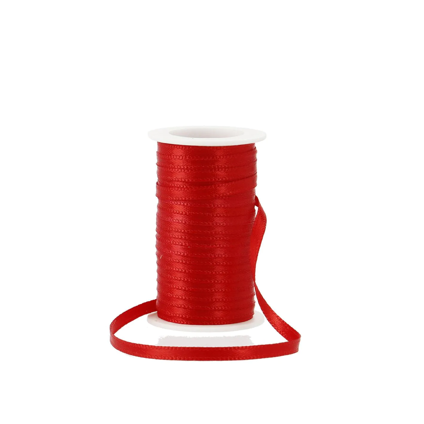 Geschenkband Satin, rot, 3mm x 10m