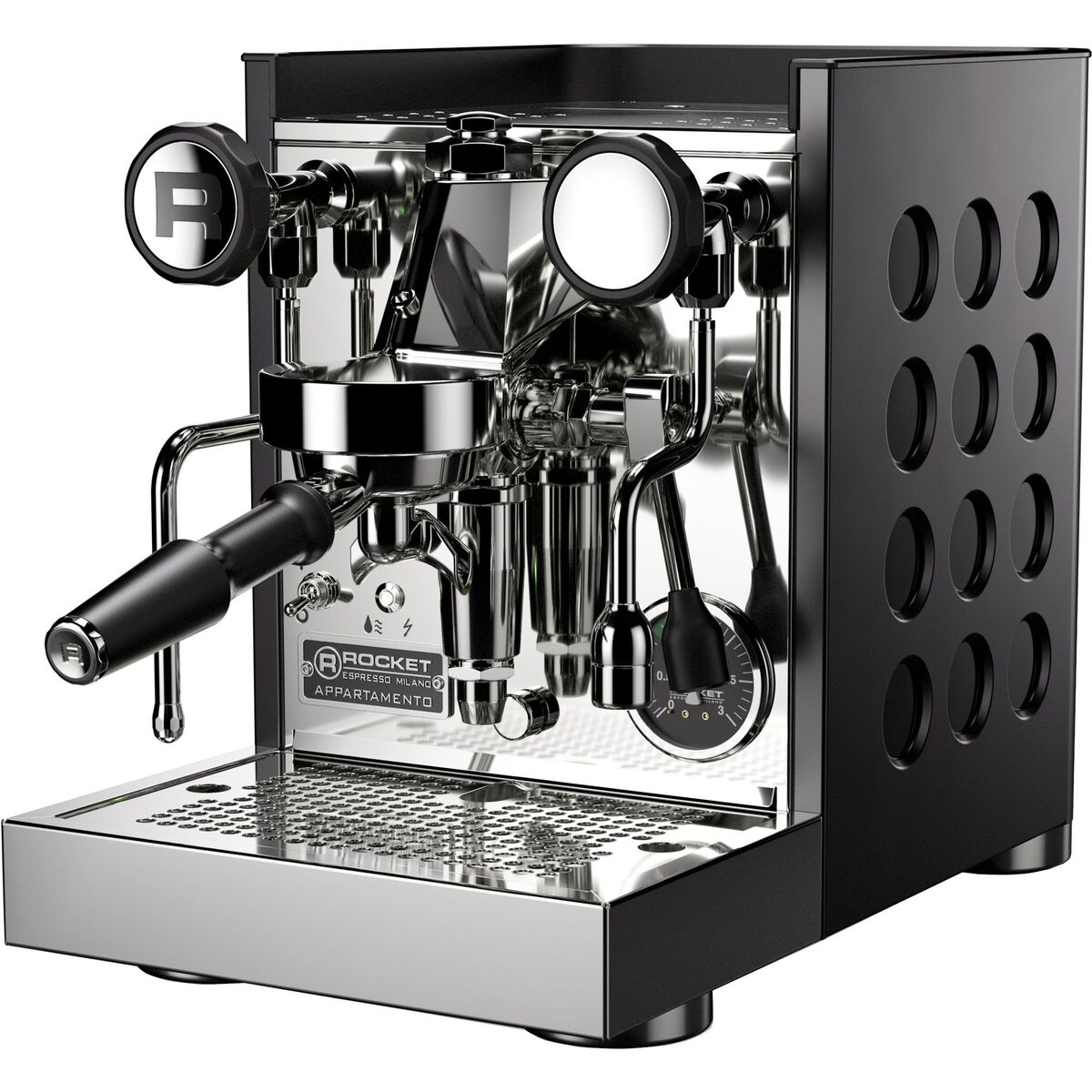 Appartamento TCA espressomaskin, svart