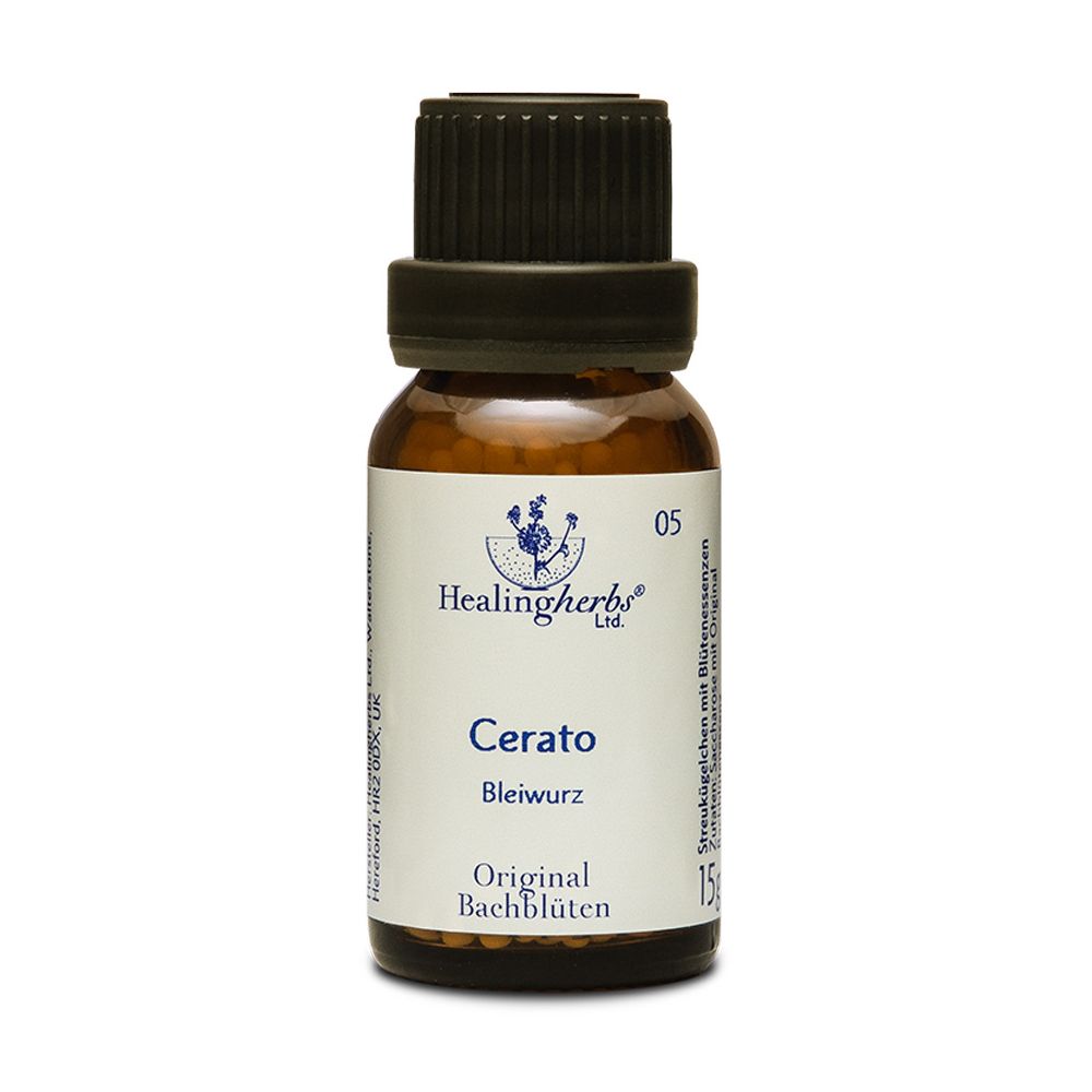 Healing Herbs Cerato Original Bachblüten Globuli
