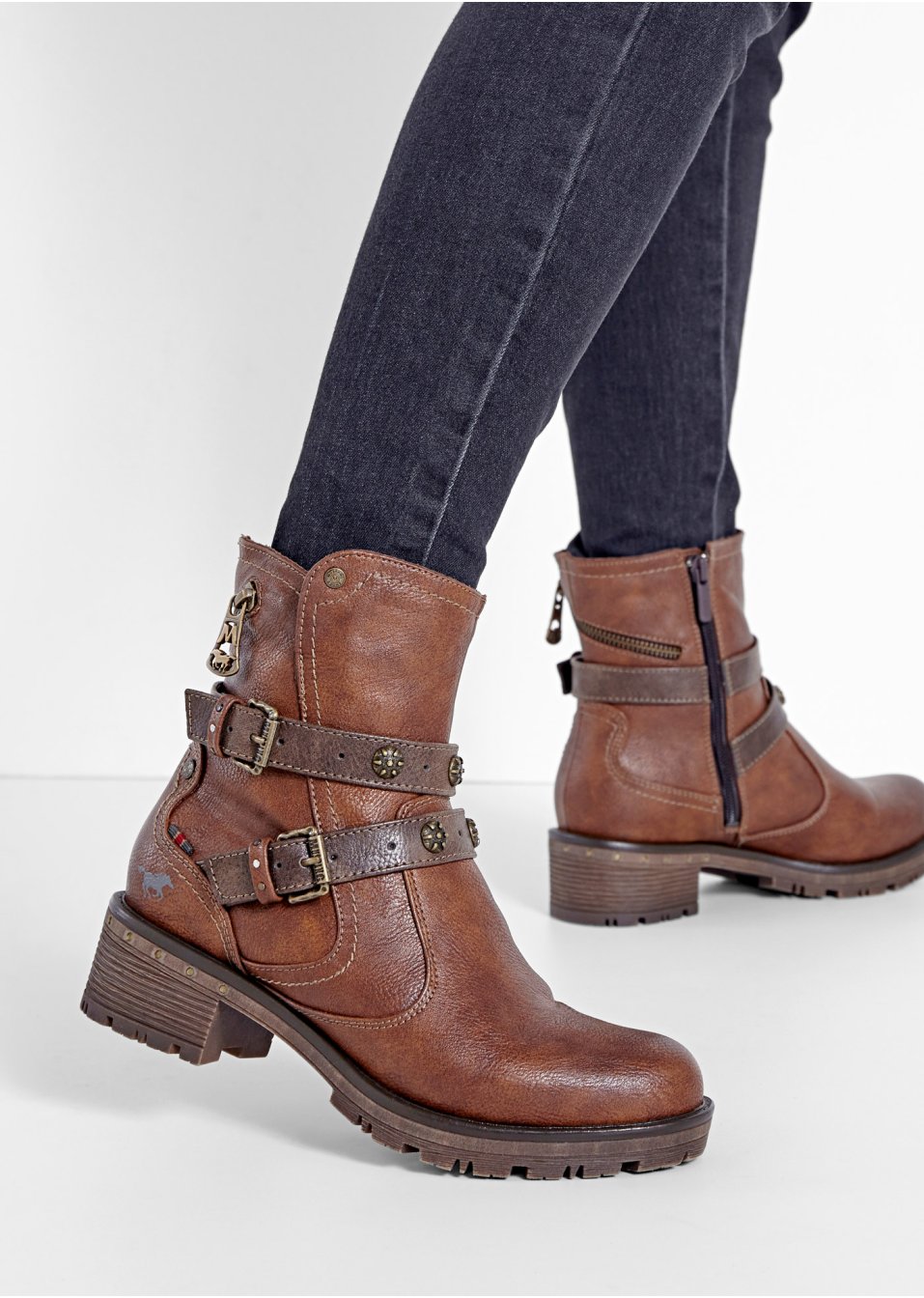 Boots motardes Mustang