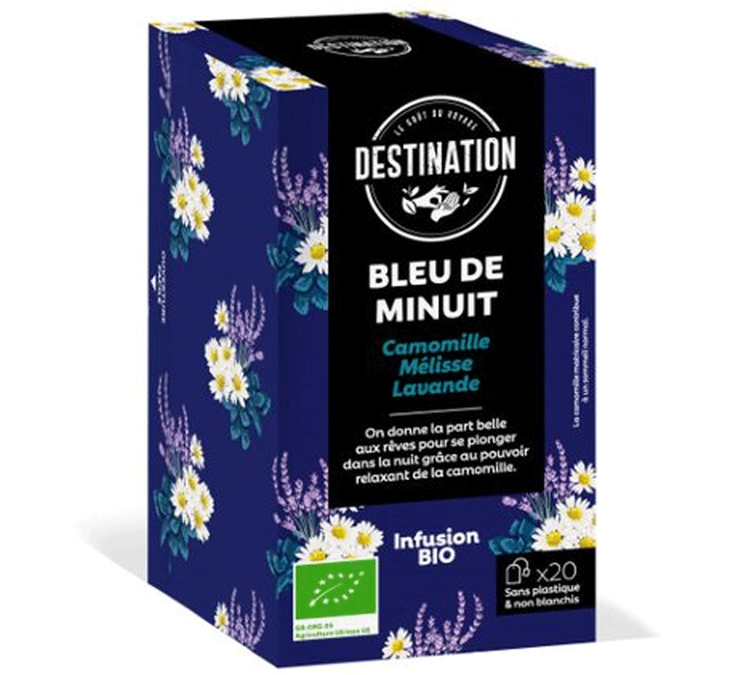 Infusion Bleu de Minuit 20 sachets bio - DESTINATION