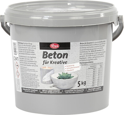 Hobbybeton - Grå - 5000 G