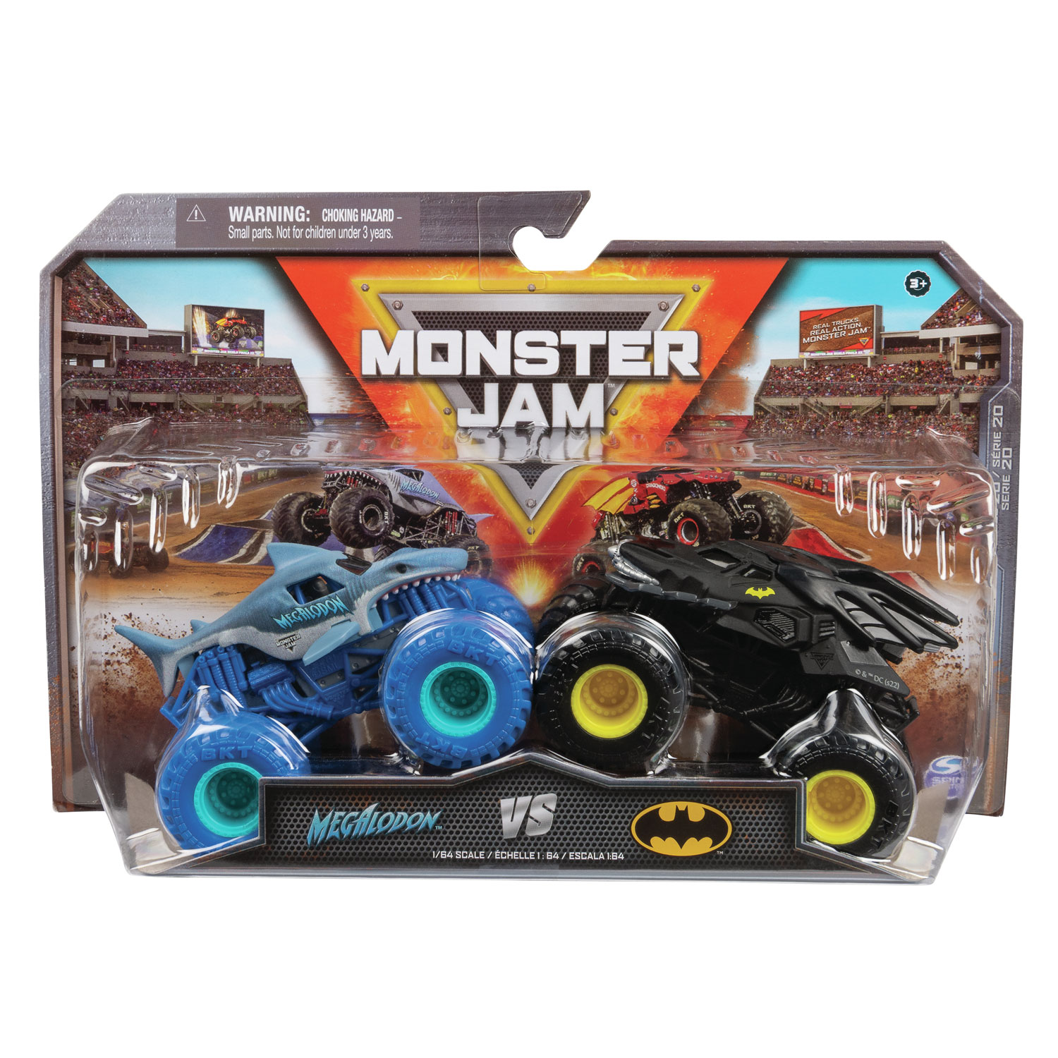 Monster Jam Die-cast Monstertruck 1:64, 2st.