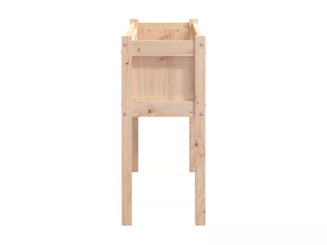 Jardinières avec pieds 110x31x70 cm bois de pin massif