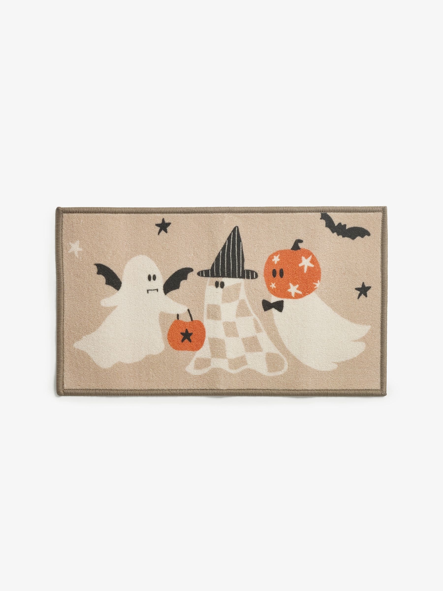 Ghost Halloween wasbare deurmat