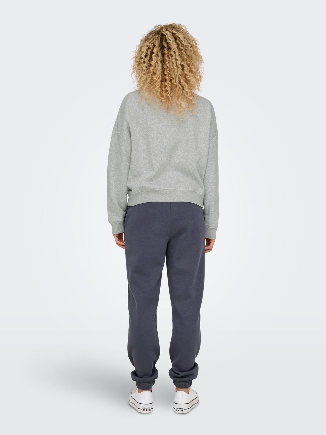 ONLSWEAT Sweatshirt Light Grey Melange