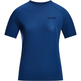 CEP Ultralight Seamless T-Shirt Dark Blue Damen