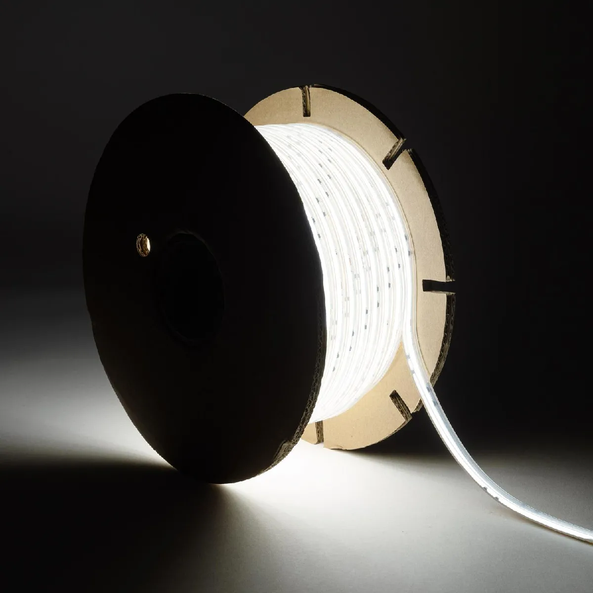 Ledkia Bobine Ruban LED COB 220V AC Silicone FLEX