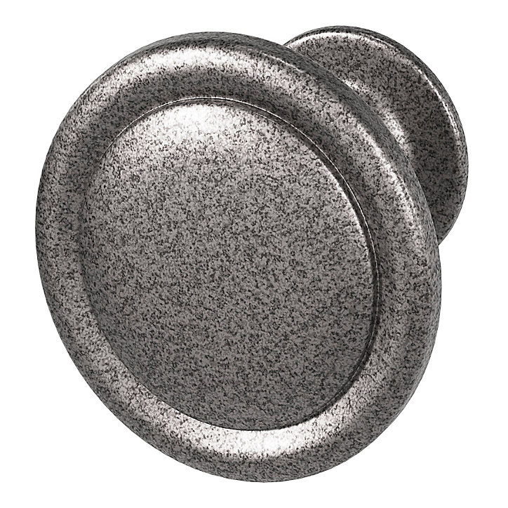 Bouton de meuble arrondi Kilhog GoodHome étain gris Ø3,1 cm