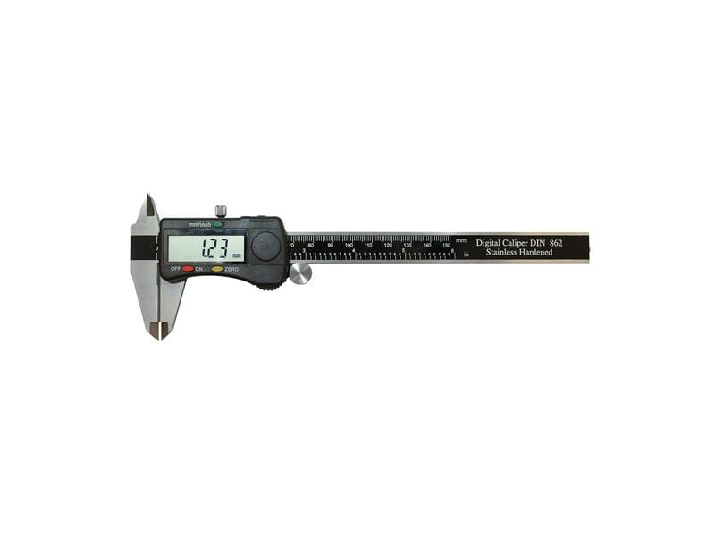 Bernstein Werkzeuge Schieblehre Digital 150 mm Messschieber