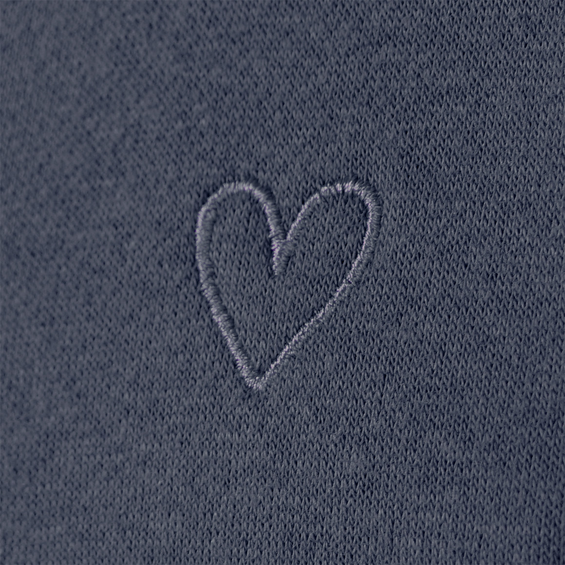 Famy Mädchen Sweatjacke mit Bio-Baumwolle dunkelblau