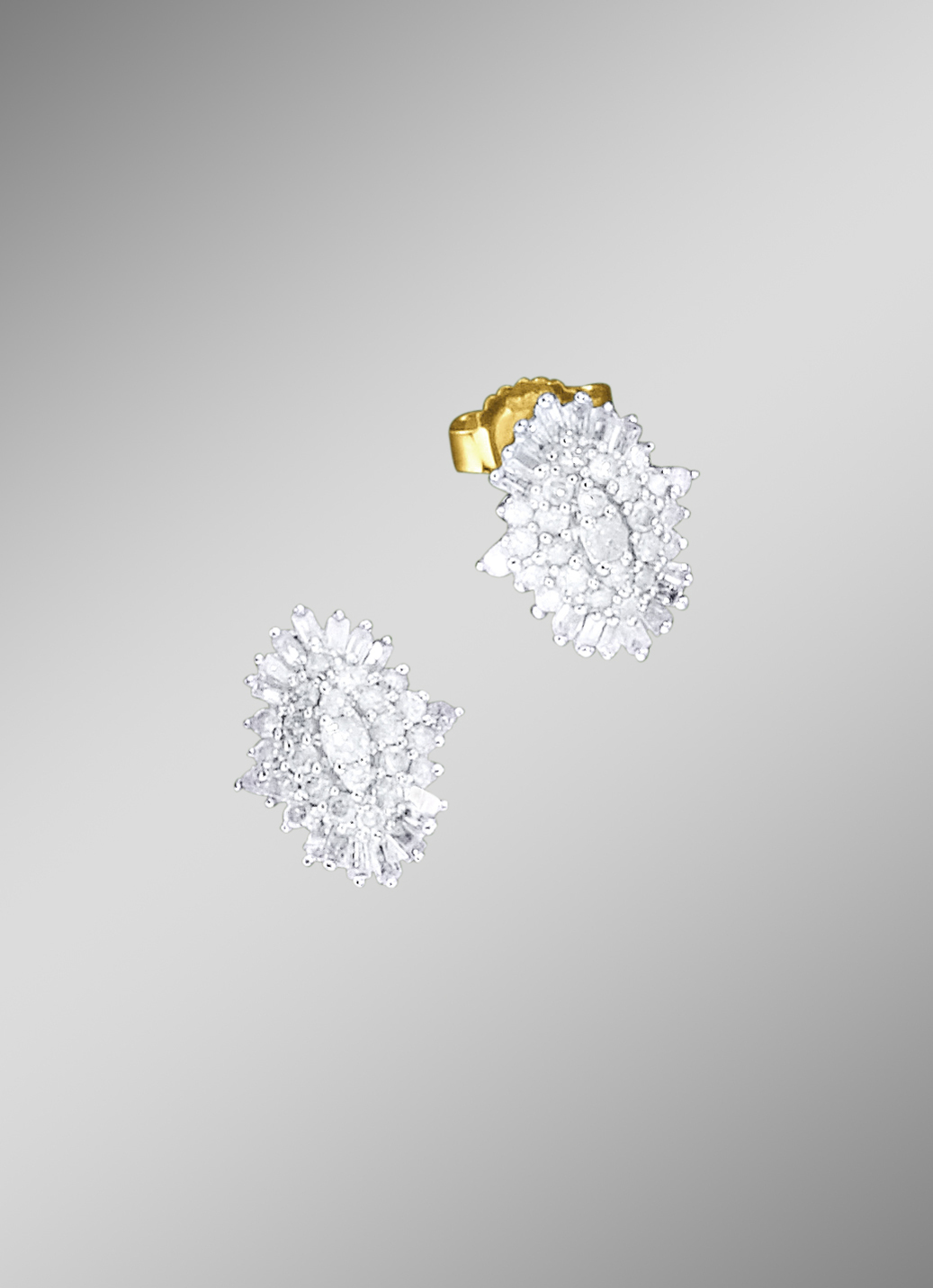 Exklusive Diamant-Ohrringe