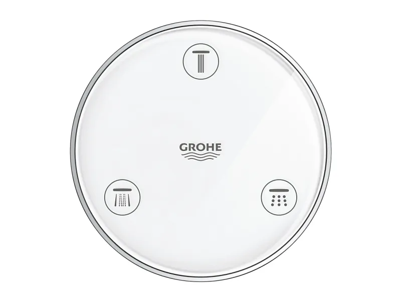 GROHE Rainshower Smartconnect 310 Cube, Væg, Krom, G1/2