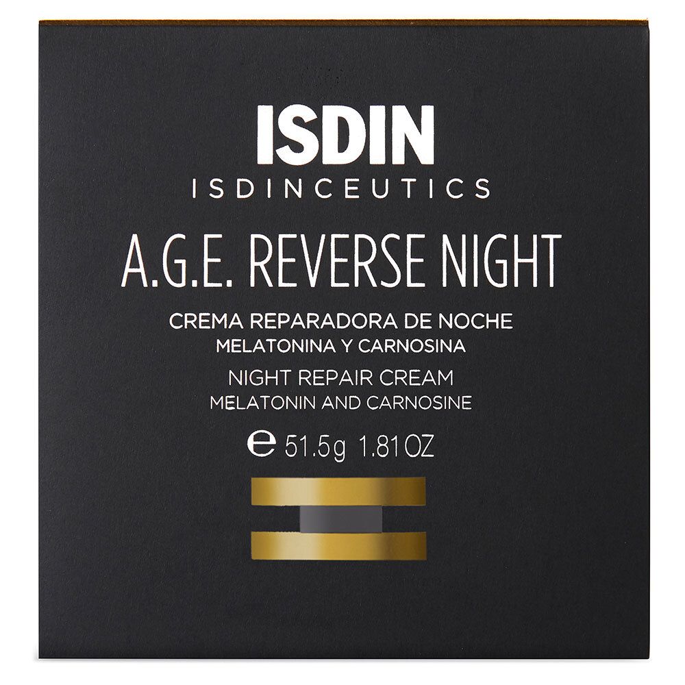 ISDINCEUTICS® A.G.E. Reverse Night Anti-Aging Gesichtspflege für die Nacht - reduziert Falten und remodelliert die Gesichtskontur