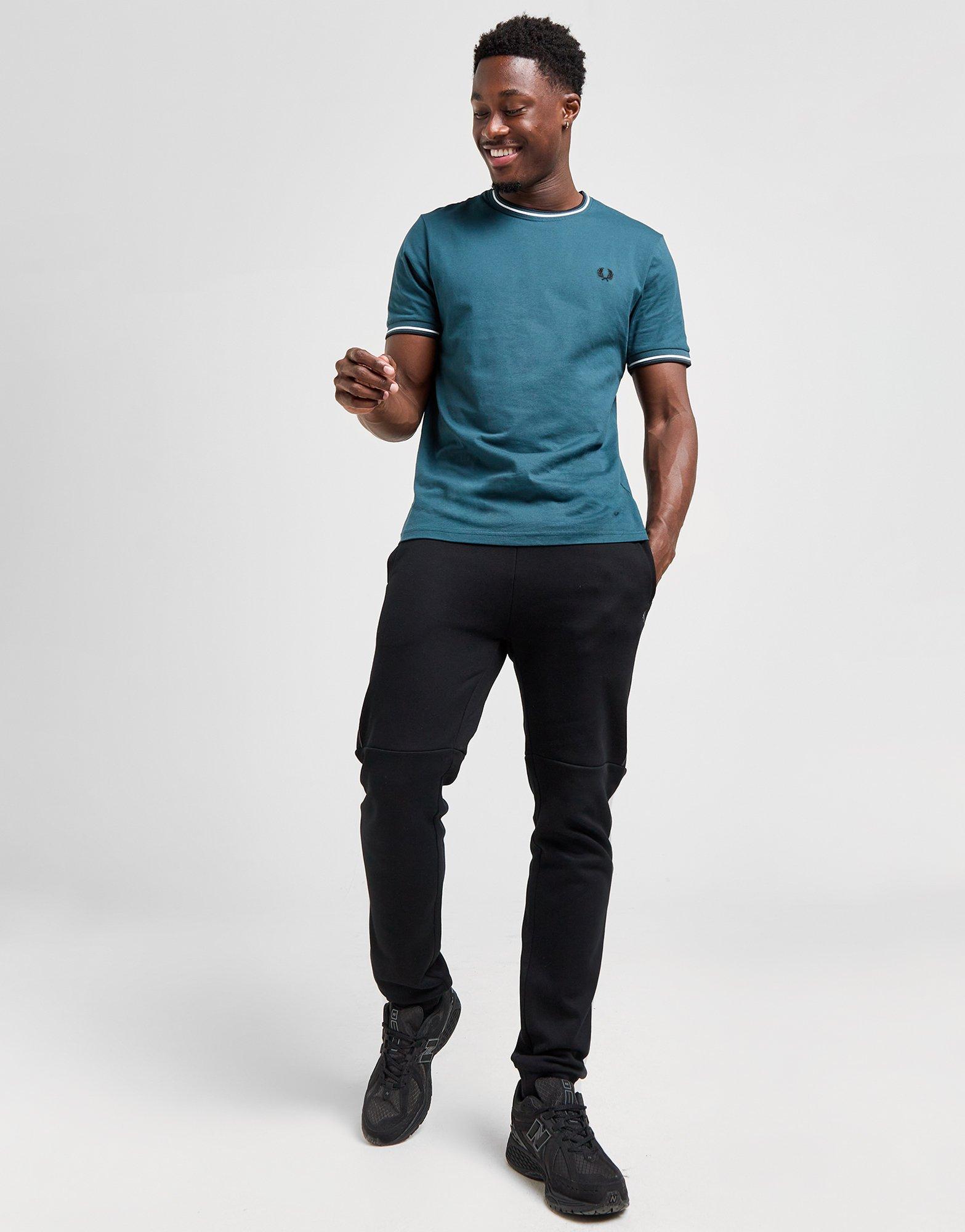 Fred Perry T-Shirt à Manches Courtes Twin Tipped Ringer Homme