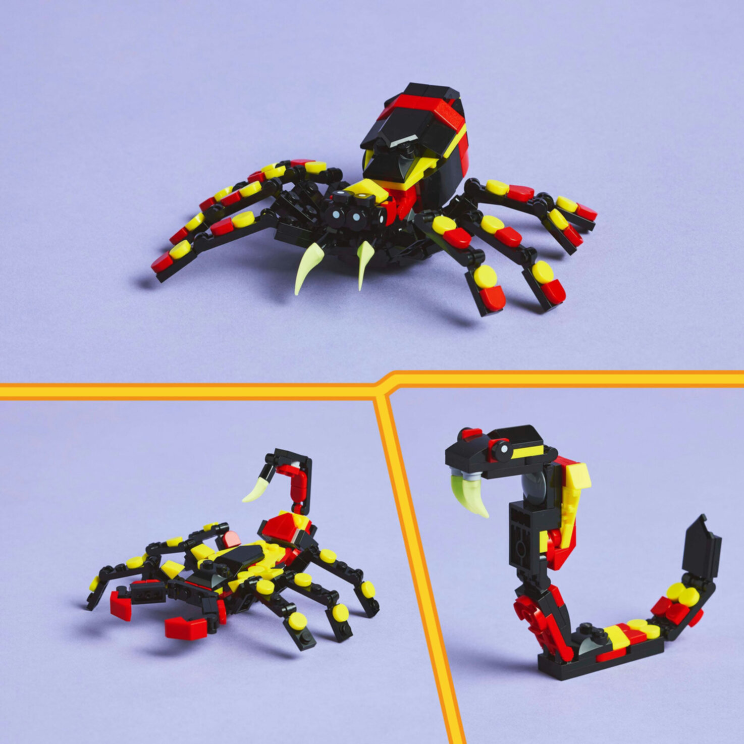 LEGO® Creator 31159 3in1 Wilde Tiere: Überraschungsspinne ab 7 Jahren