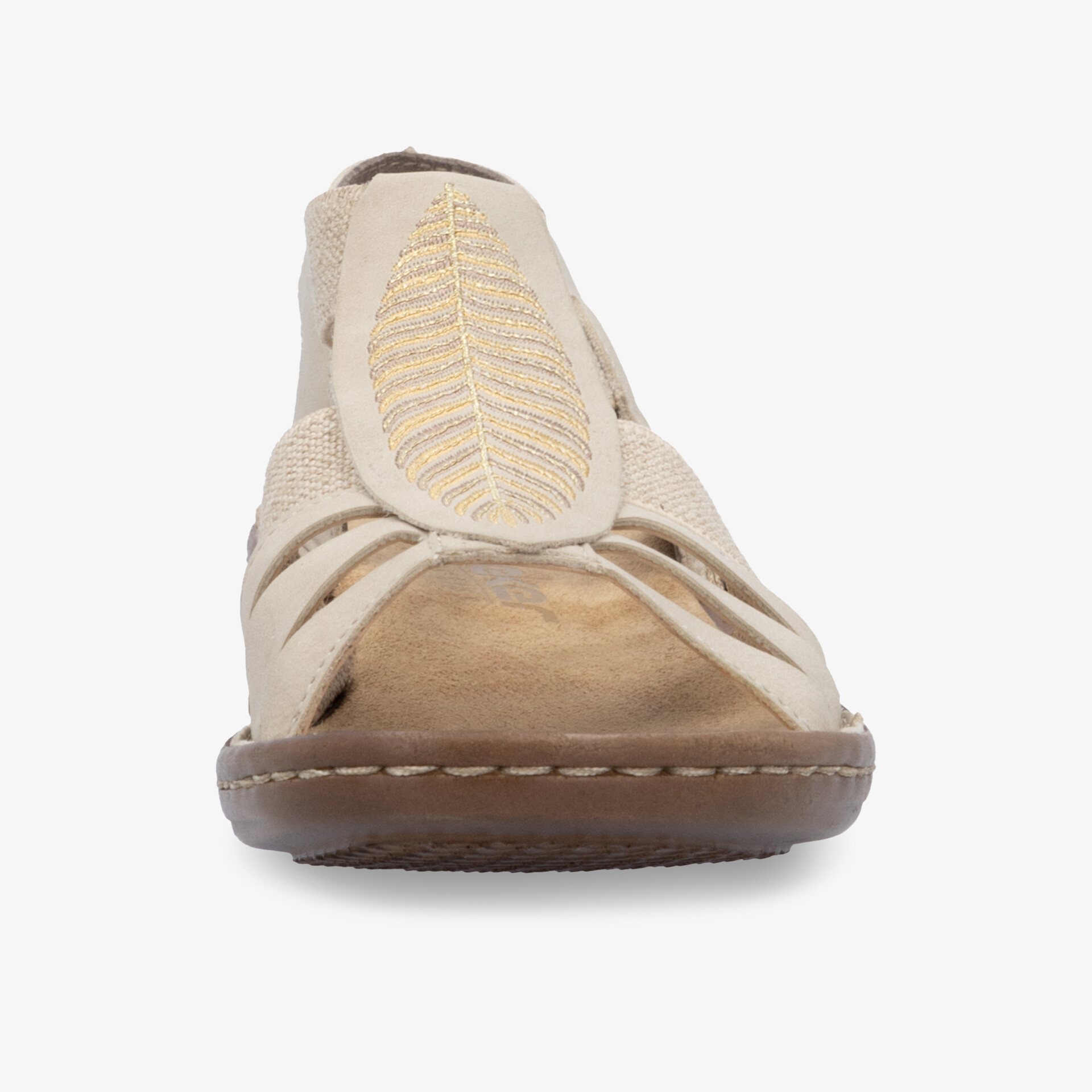rieker Damen Riemchensandalen beige