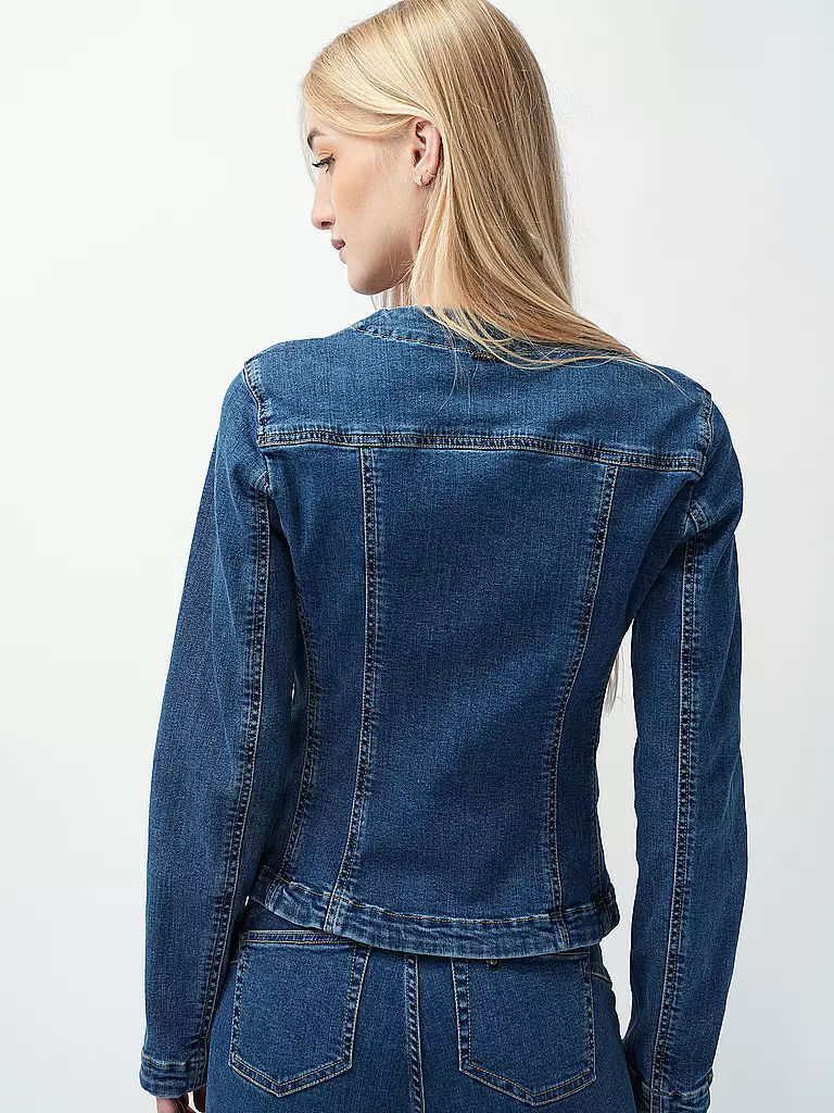 LIU JO Jeansjacke GIACCA BRAID blau
