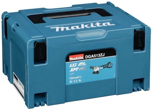 Makita DGA513 - Vinkelkværn - ledningfri - 125 / 115 mm - intet batteri - 18 V - SOLO
