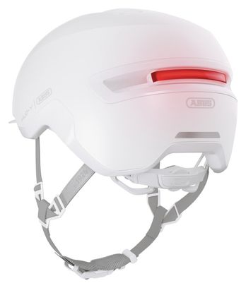 Casque Ville Abus HUD-Y Pure Blanc Mat