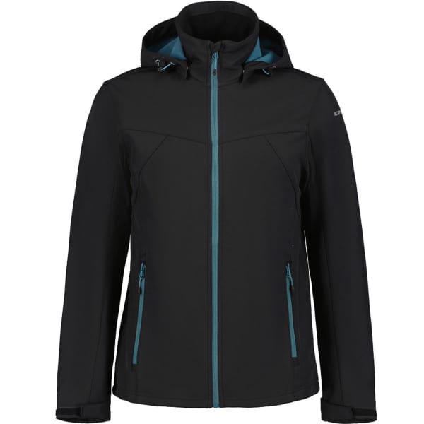 Softshell randonnée ICEPEAK BRIMFIELD SOFTSHELL JACKET NOIR