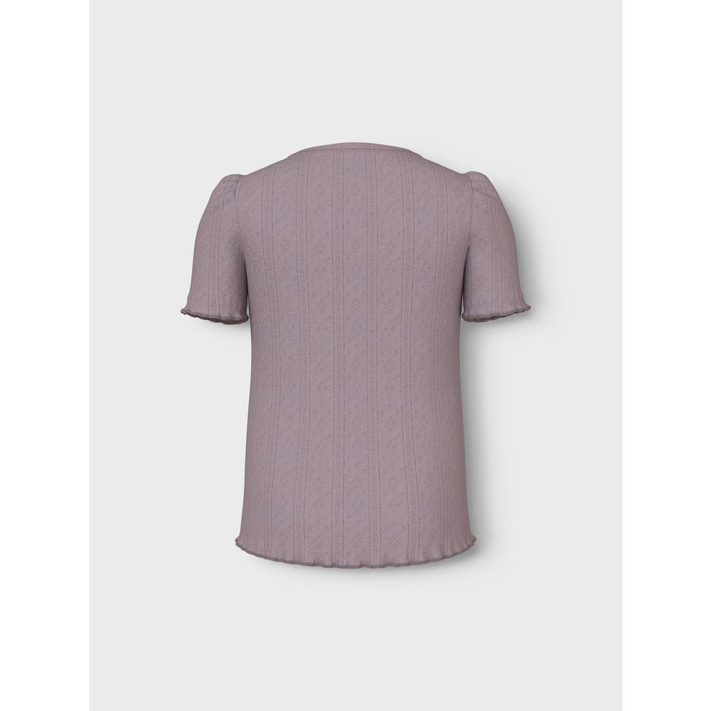 Køb Name It Purple Dove Jsilke Slim T-Shirt