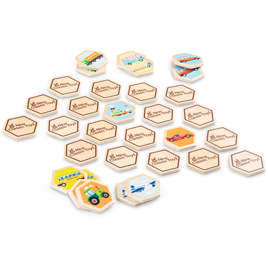 New Classic Toys Memory - Fahrzeuge