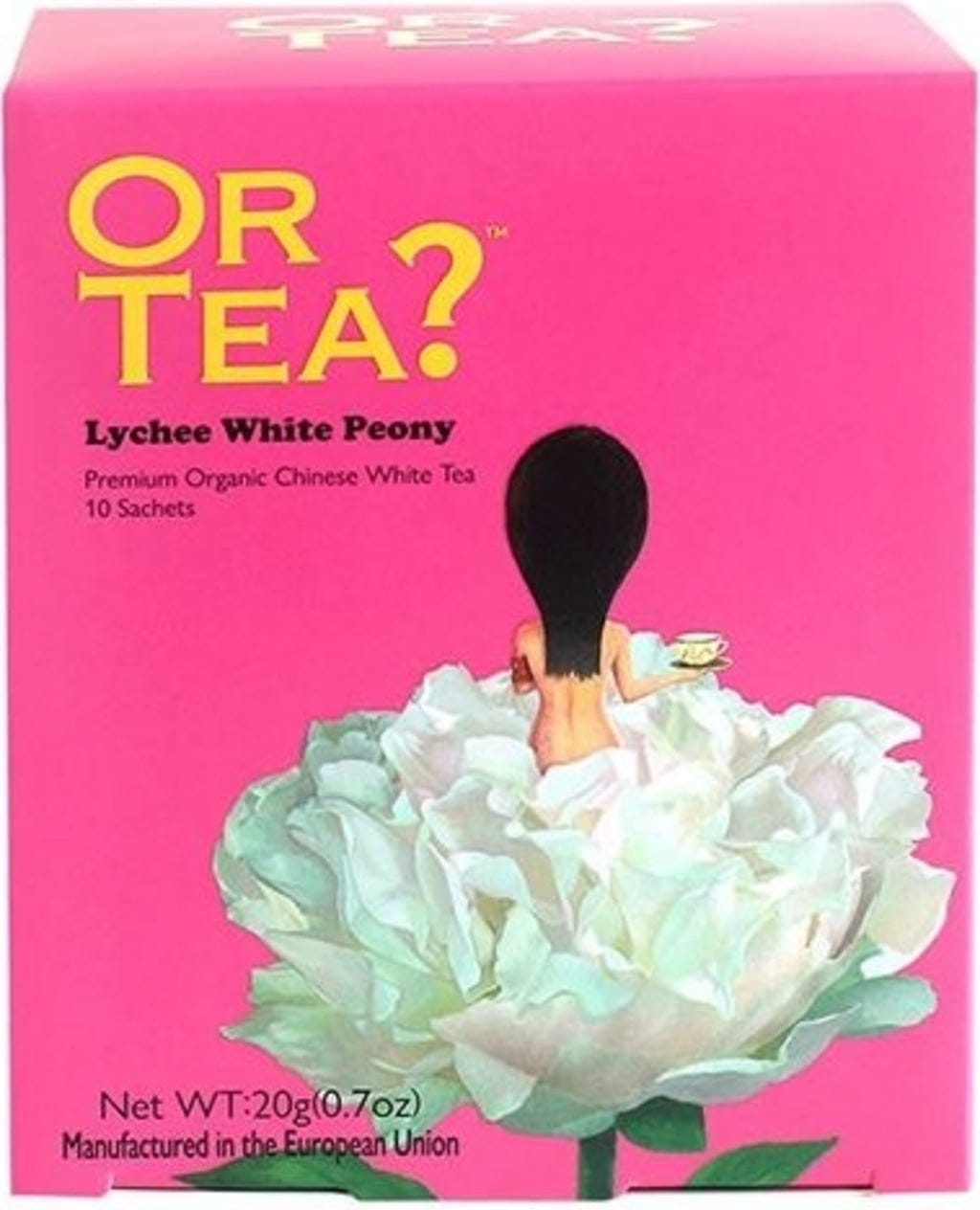 OR TEA?  BIO Lychee White Peony, Teebeutel-Box 10 Stk.