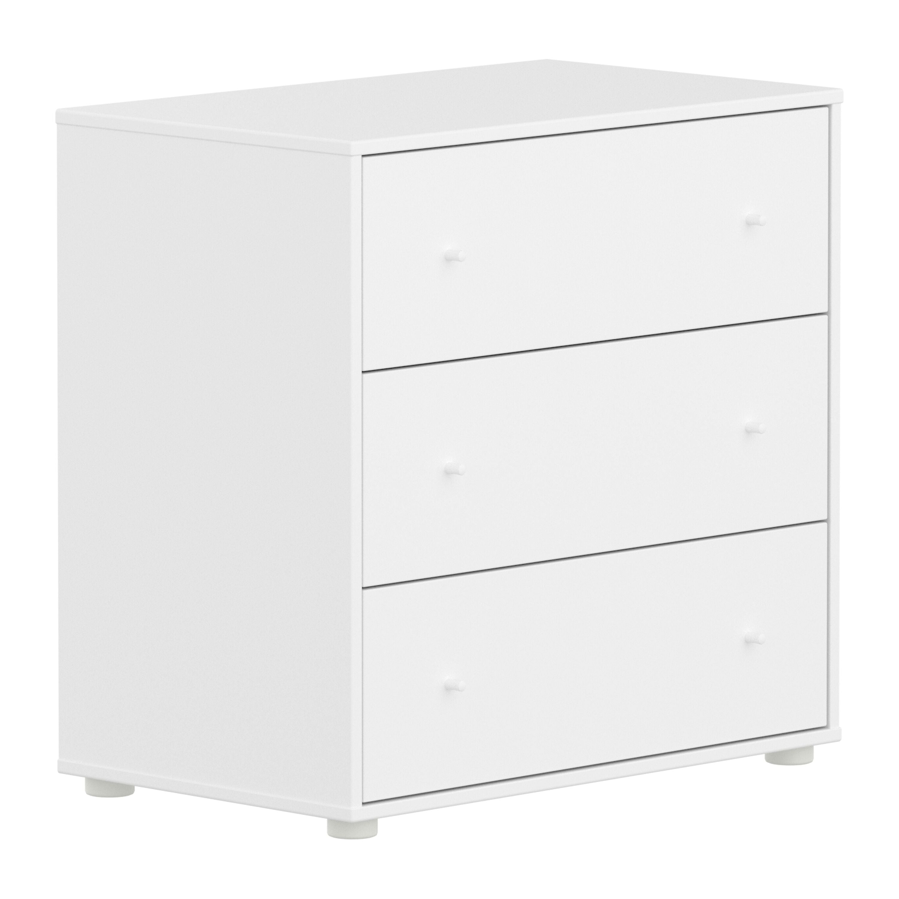 Flexa SAGA Kommode - Weiss / B: 75.0 cm x T: 45.0 cm x H: 74.0 cm