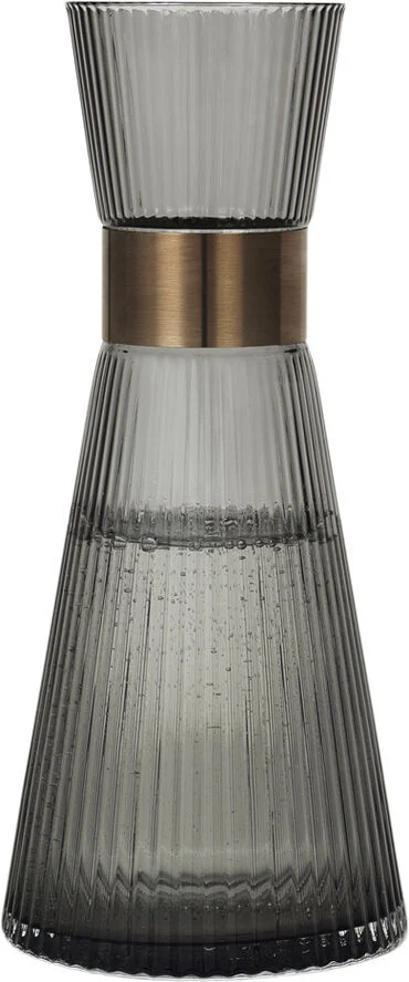 Rosendahl GC Mouthblown Vandkaraffel 1,0 l smoke Grå