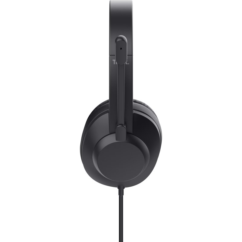 Trust Ayda Max Casque Avec fil Arceau Bureau/Centre d'appels Noir