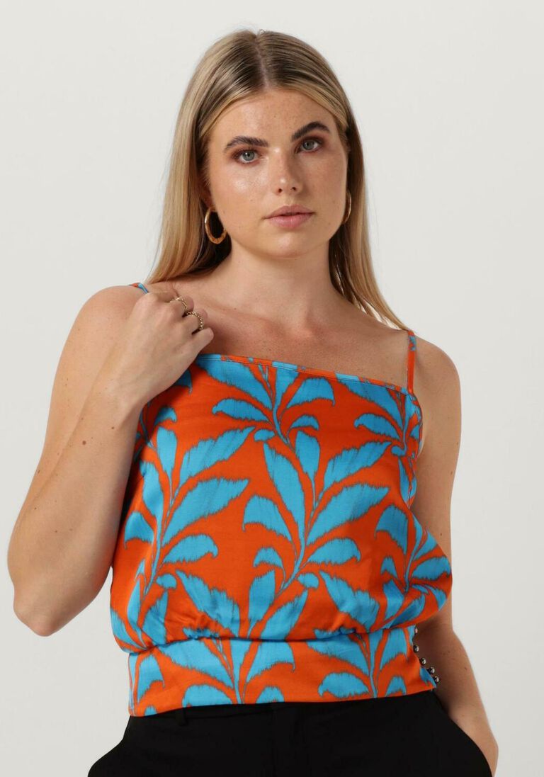 VANILIA oranje vanilia top tropic leaf top